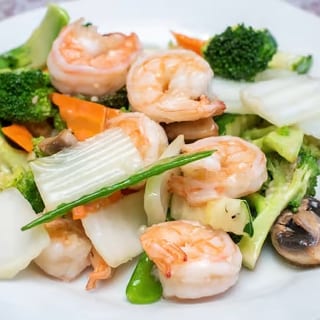 Shrimp with Mixed Vegetables