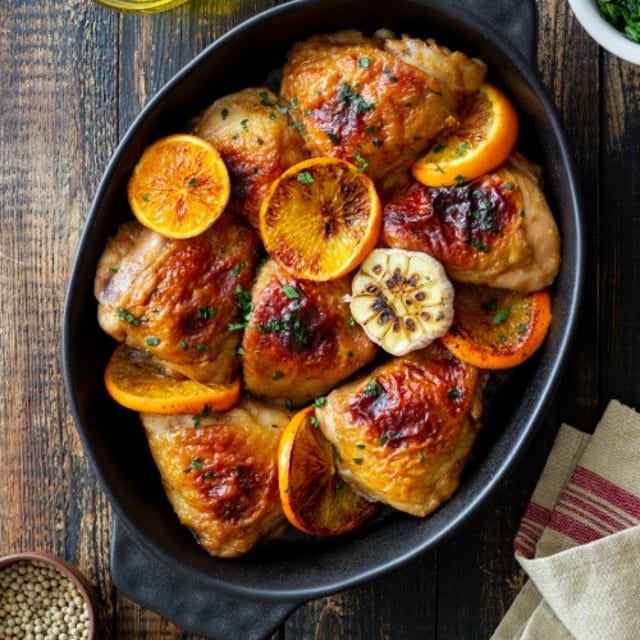 Orange Chicken (Lunch).