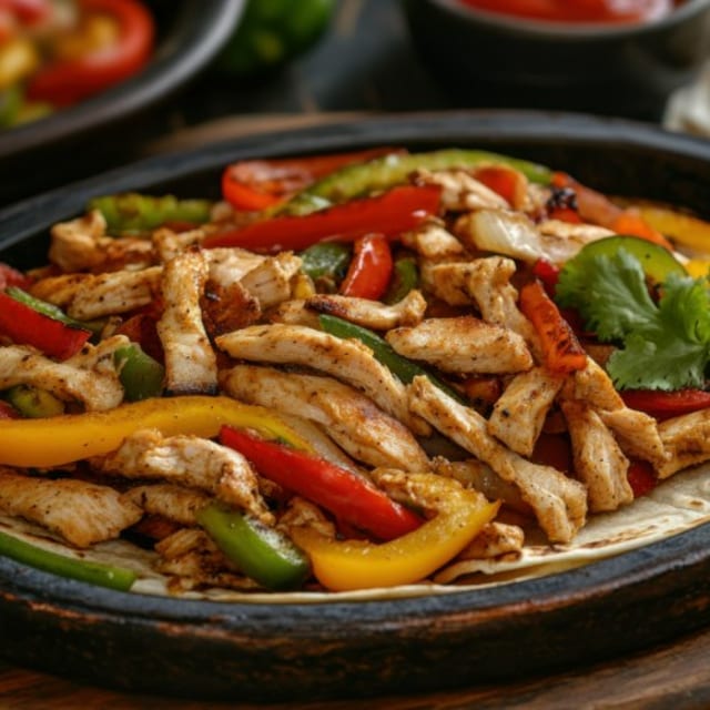 Chicken with Garlic Sauce.