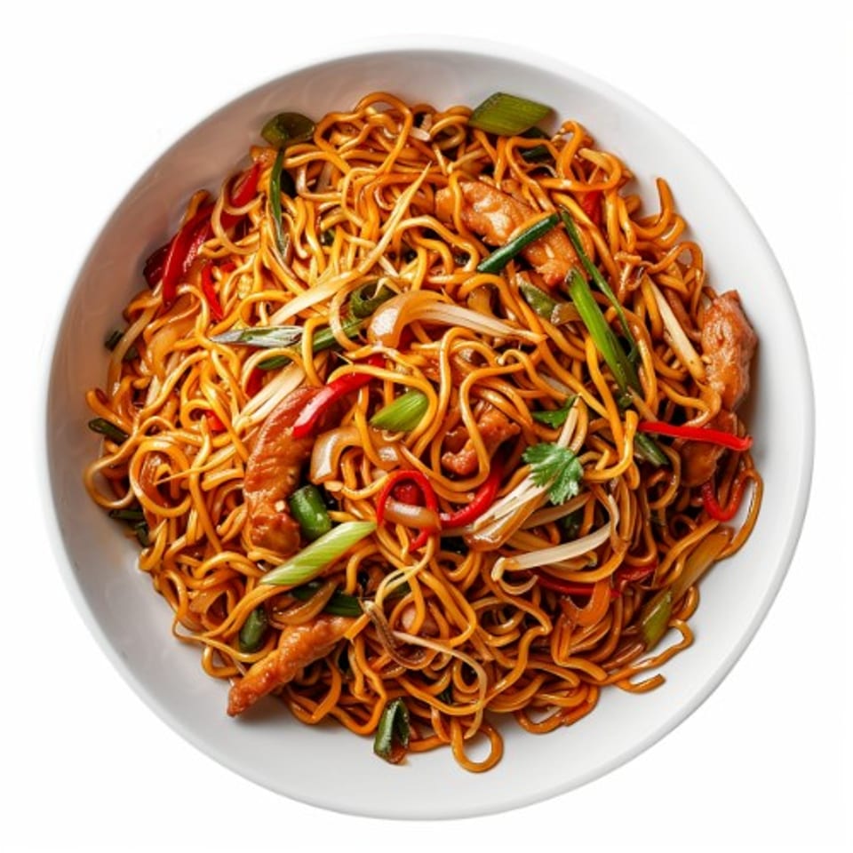 Savor Our Lo Mein Noodles