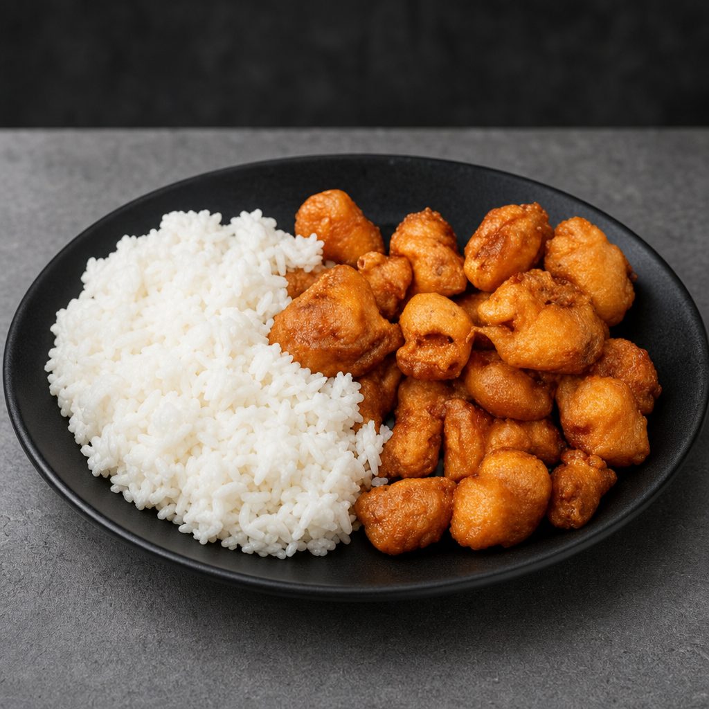 Sweet & Sour Chicken.