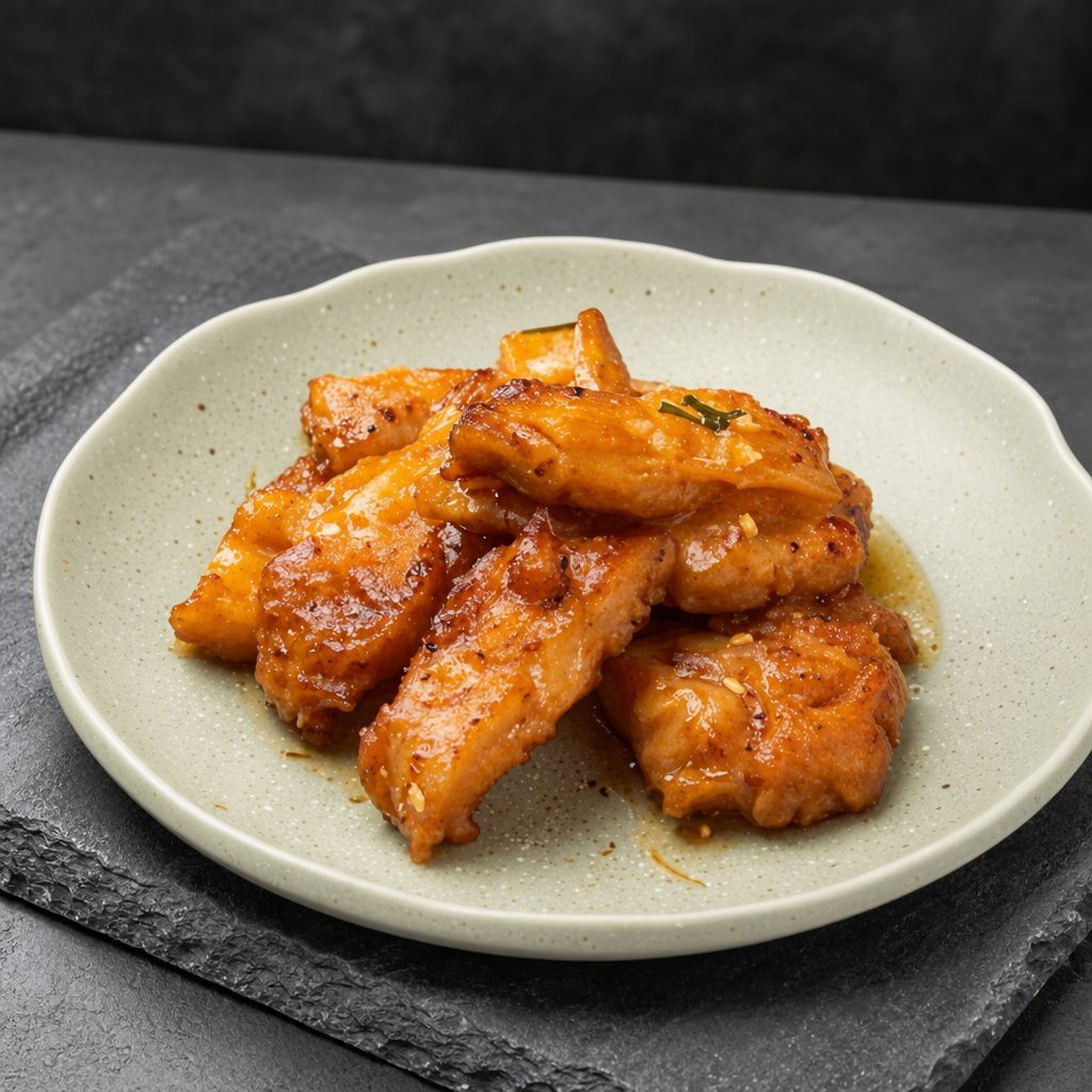 Honey Garlic Chicken.