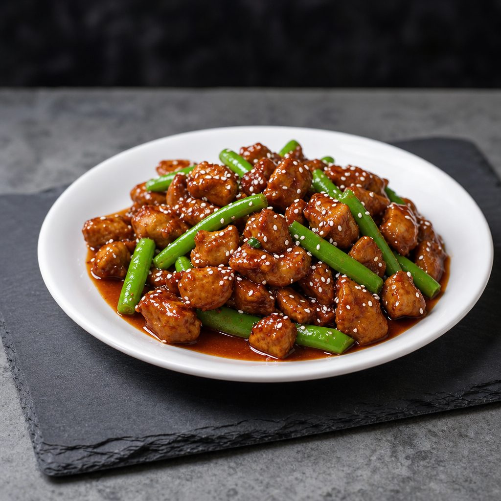 Beef with String Beans.