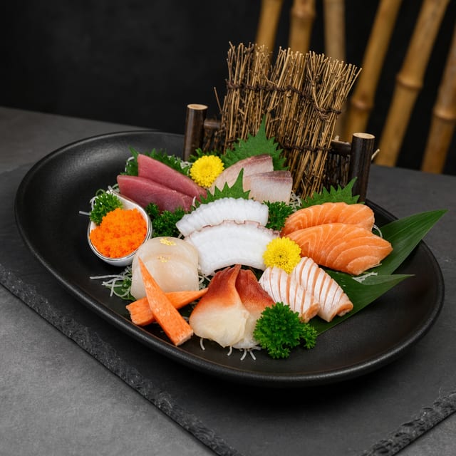 Sashimi Appetizer.