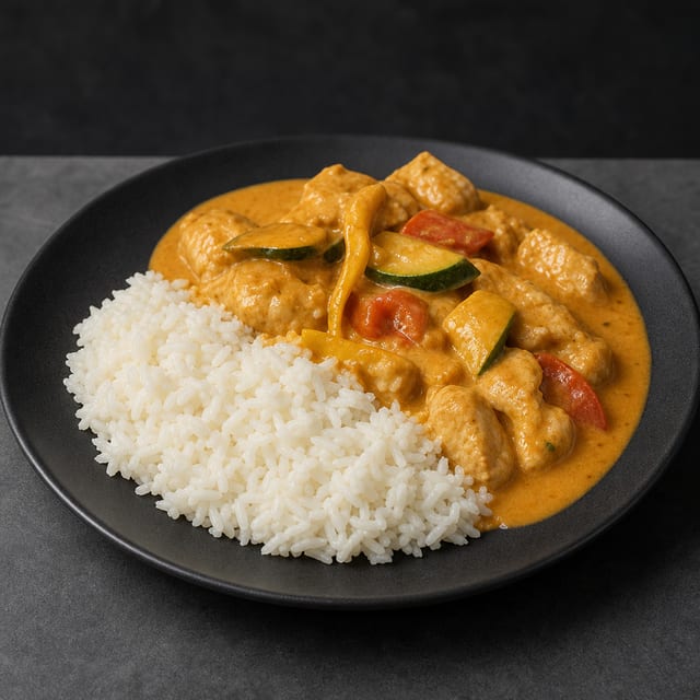Red Curry Chicken (Lunch).