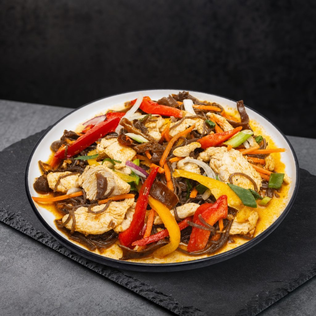 Chicken with Vegetables.