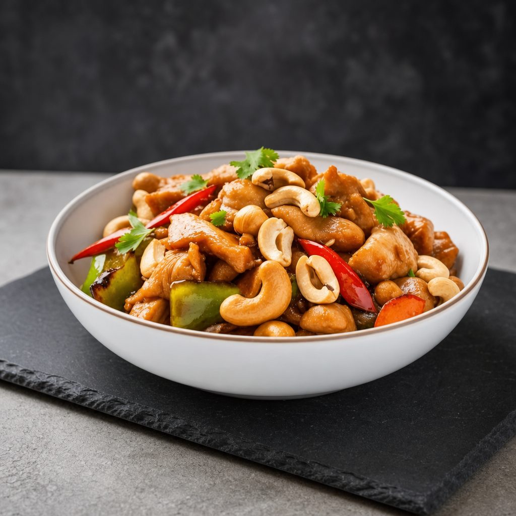 Cashew Chicken.