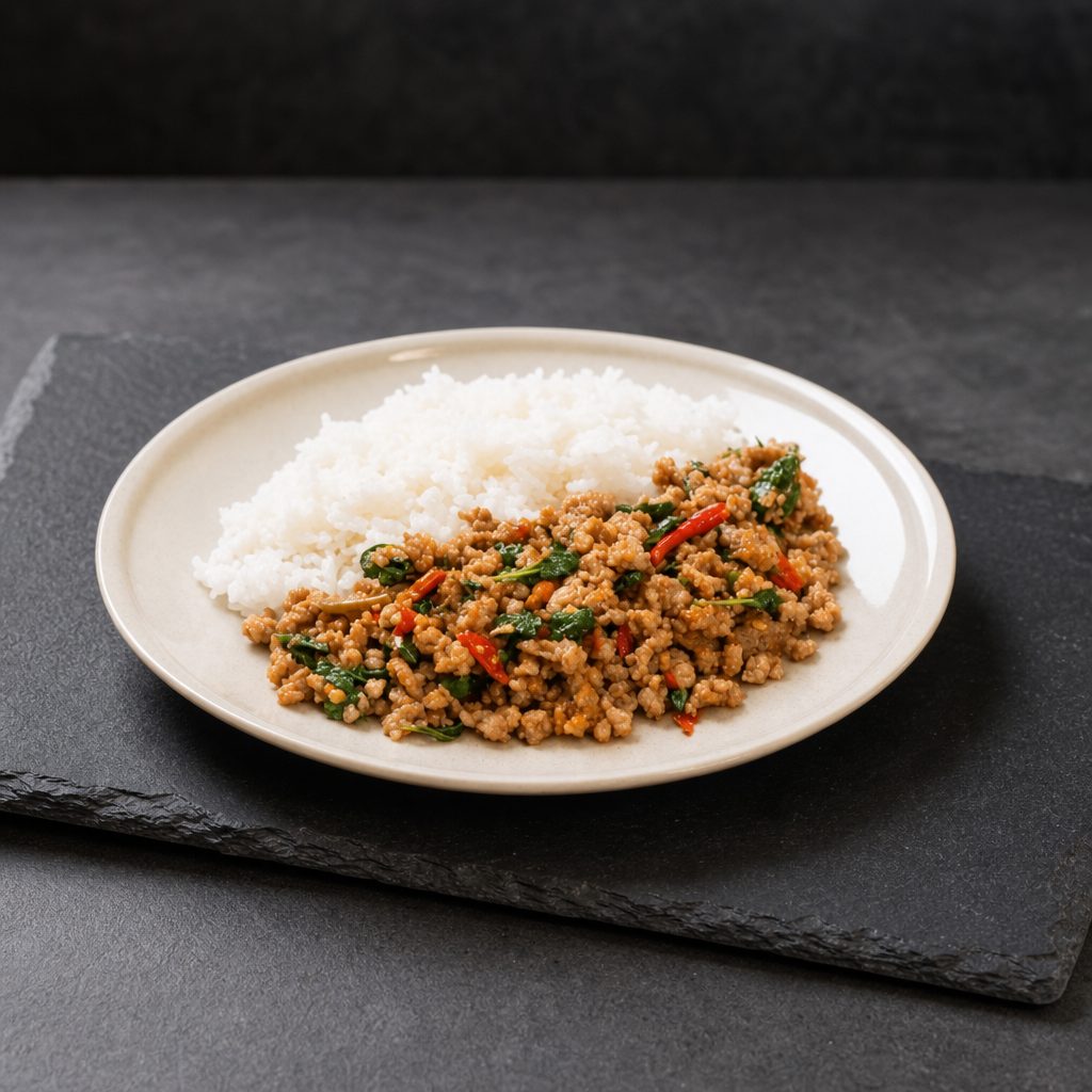 Basil Chicken.