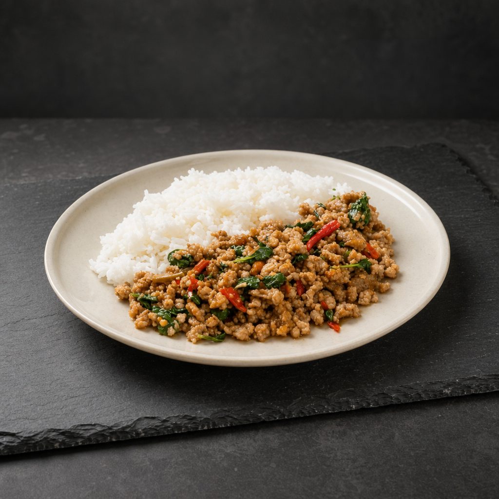 Basil Chicken (Lunch).