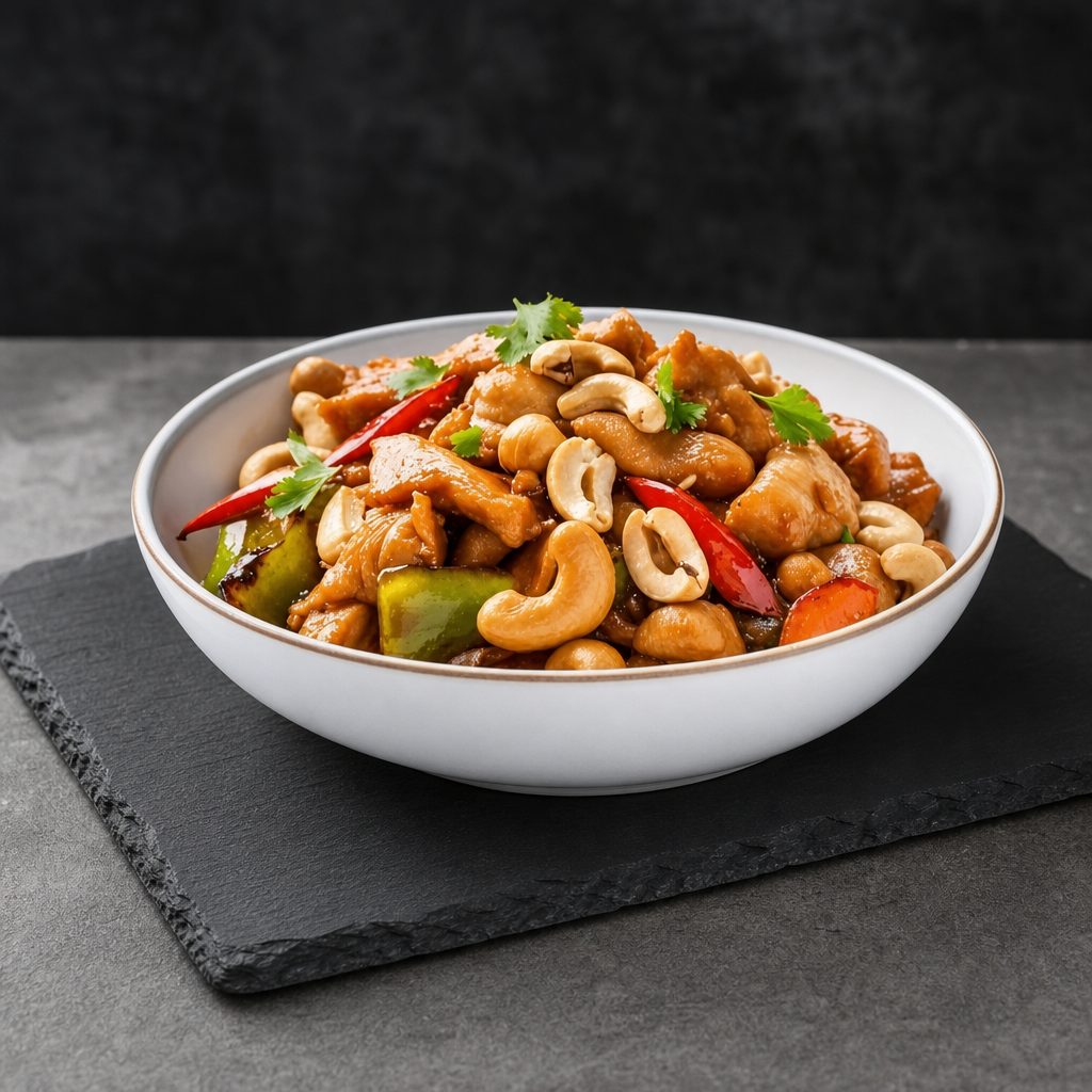 Cashew Chicken.