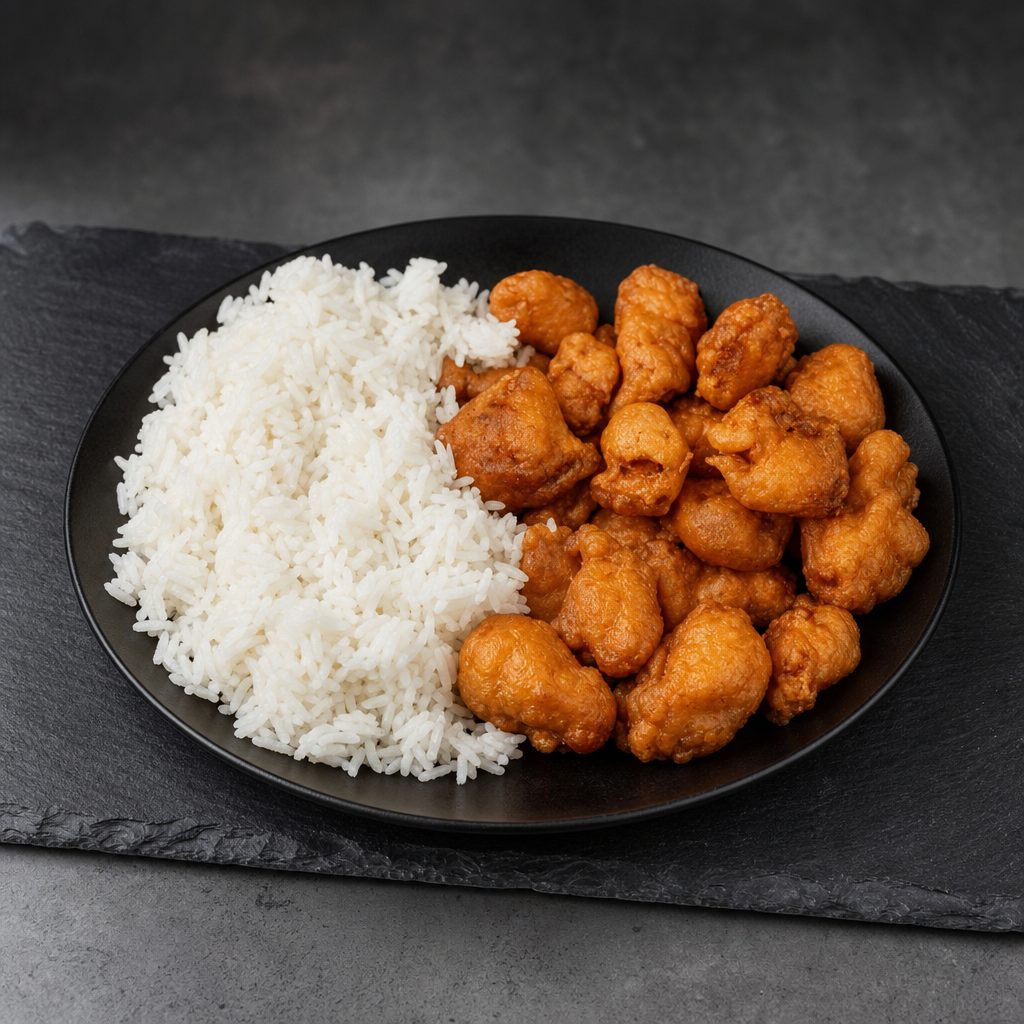 Sweet & Sour Chicken.