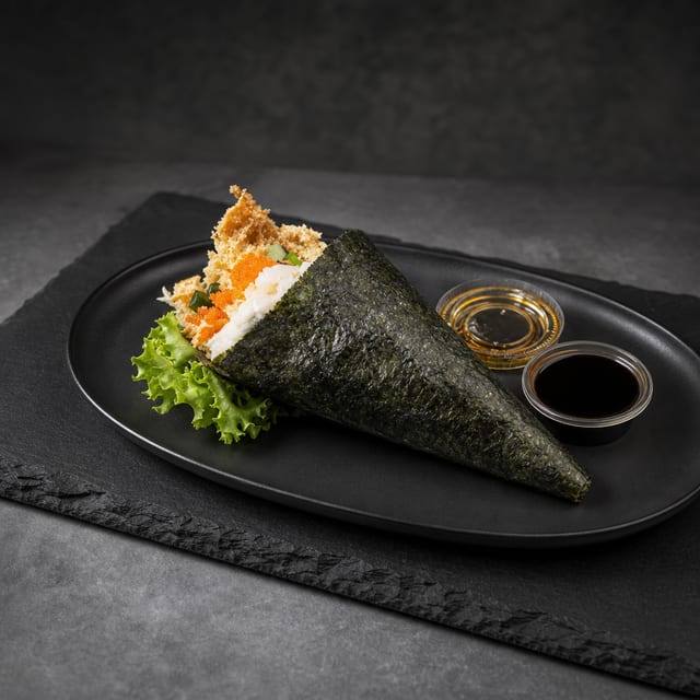 Spider Hand Rolls.