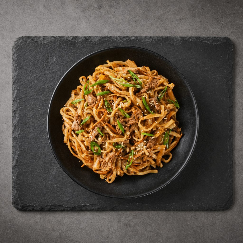 Beef Fried Noodles.