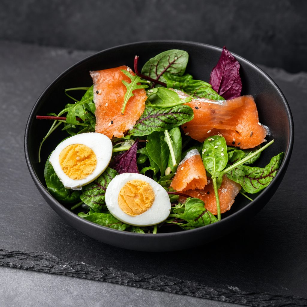 Spicy Salmon Salad.