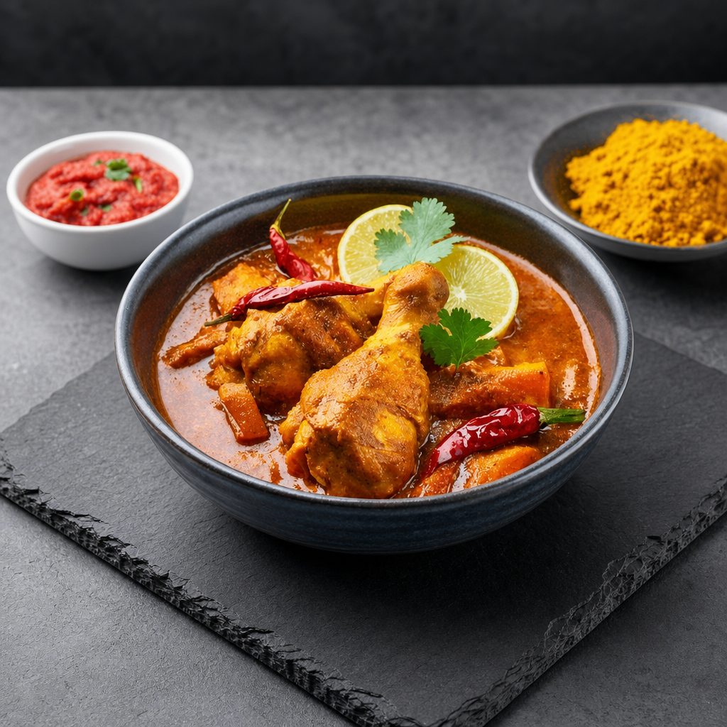 Red Curry Chicken or Beef.