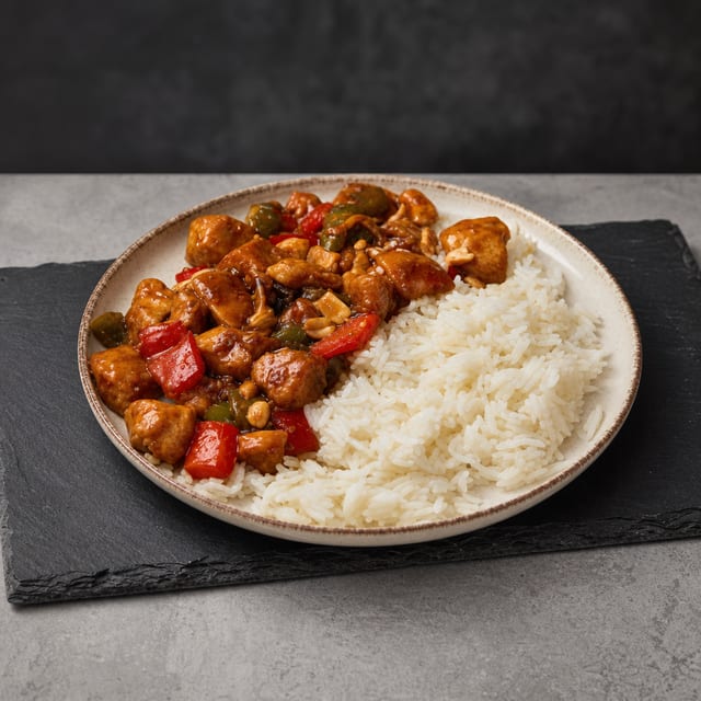 Kung Po Beef.