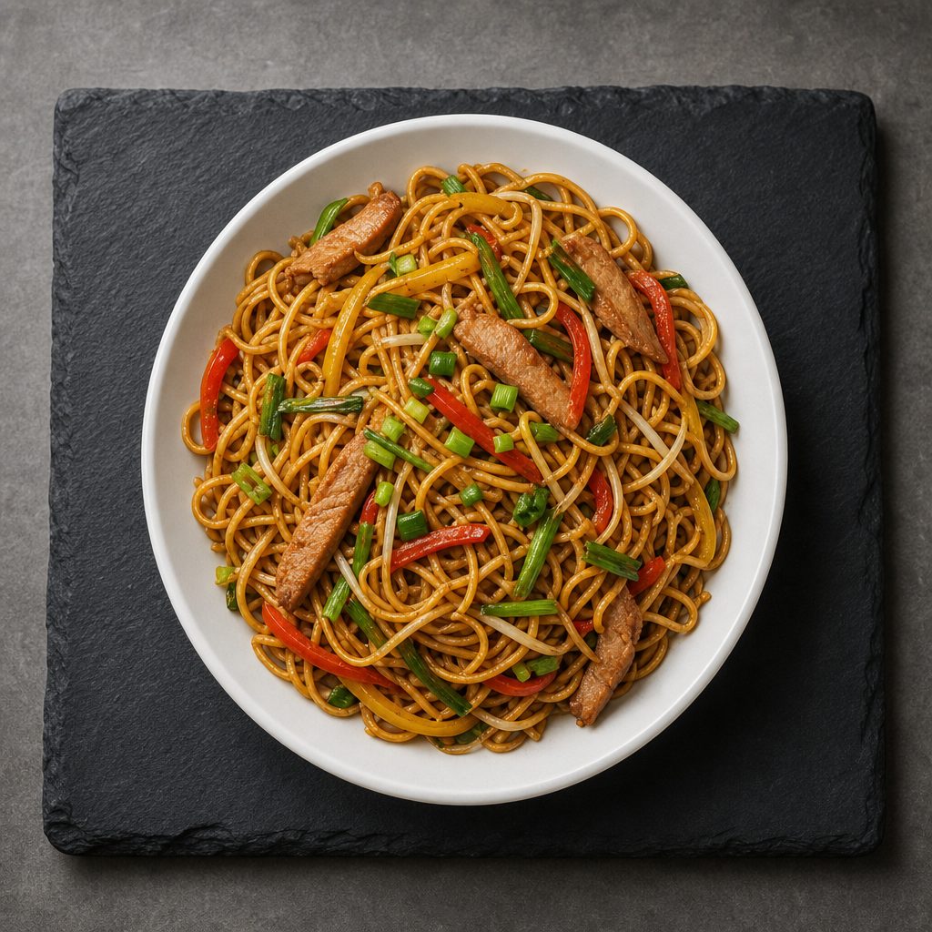 Roast Pork Chow Mein.