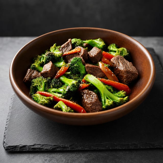 Beef with Broccoli.
