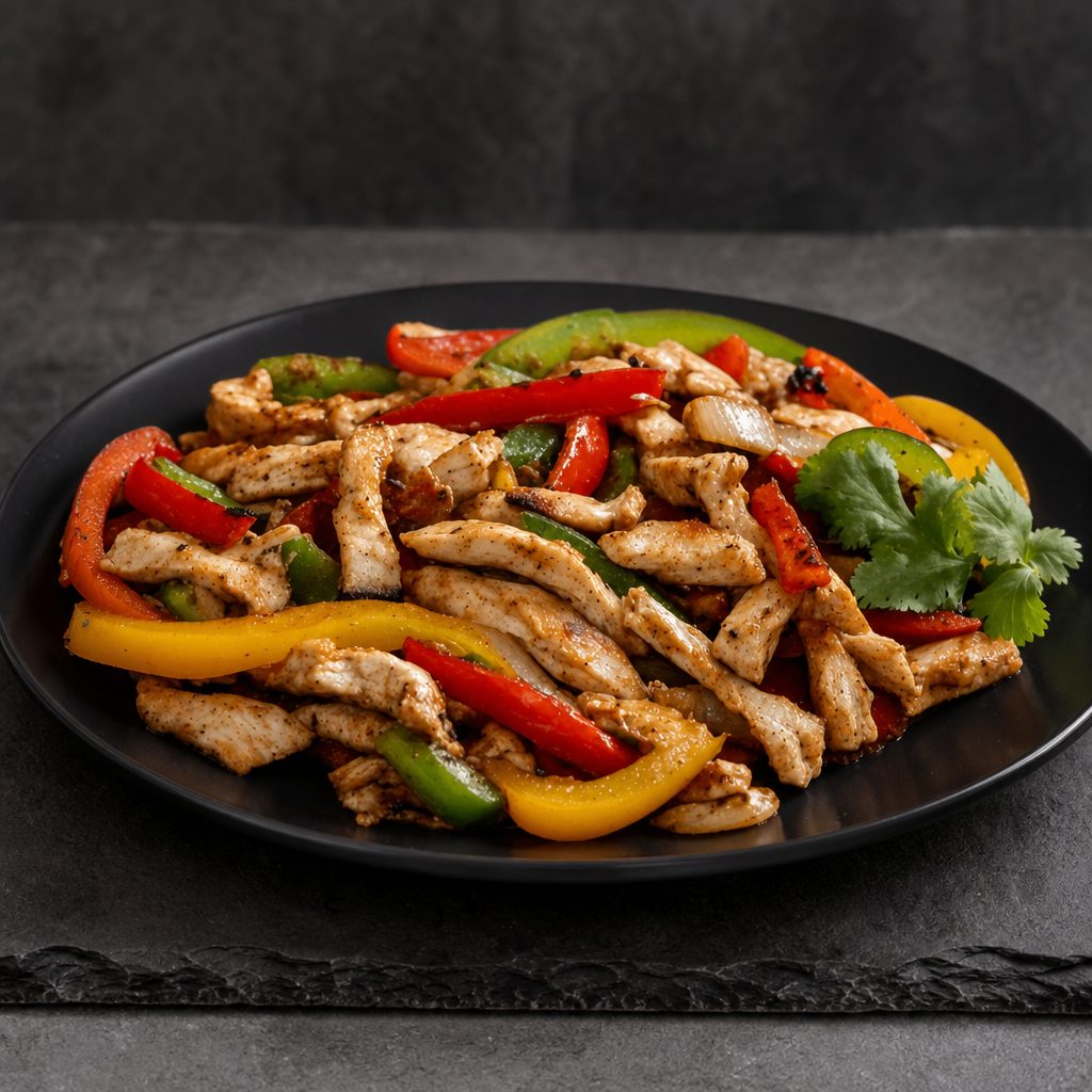 Chicken with Garlic Sauce.