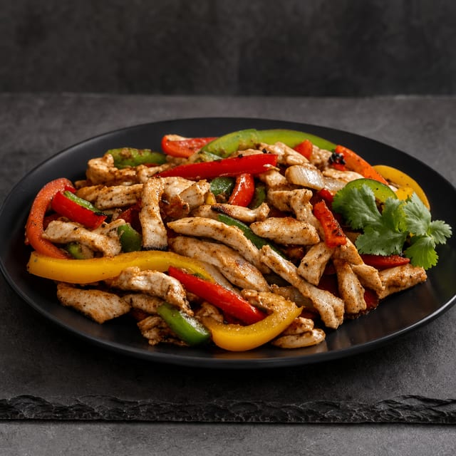 Chicken with Garlic Sauce.