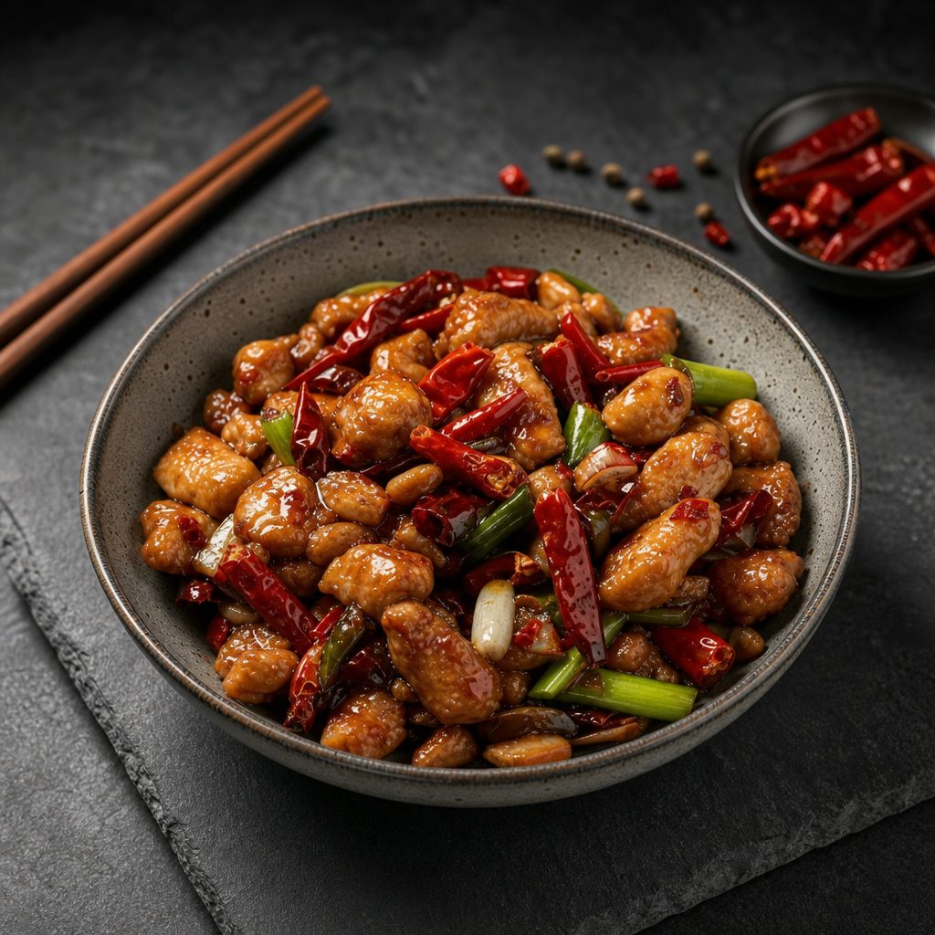 Kung Po Chicken.