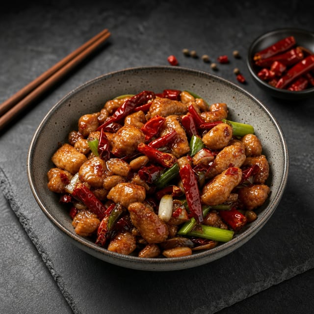 Kung Po Chicken.