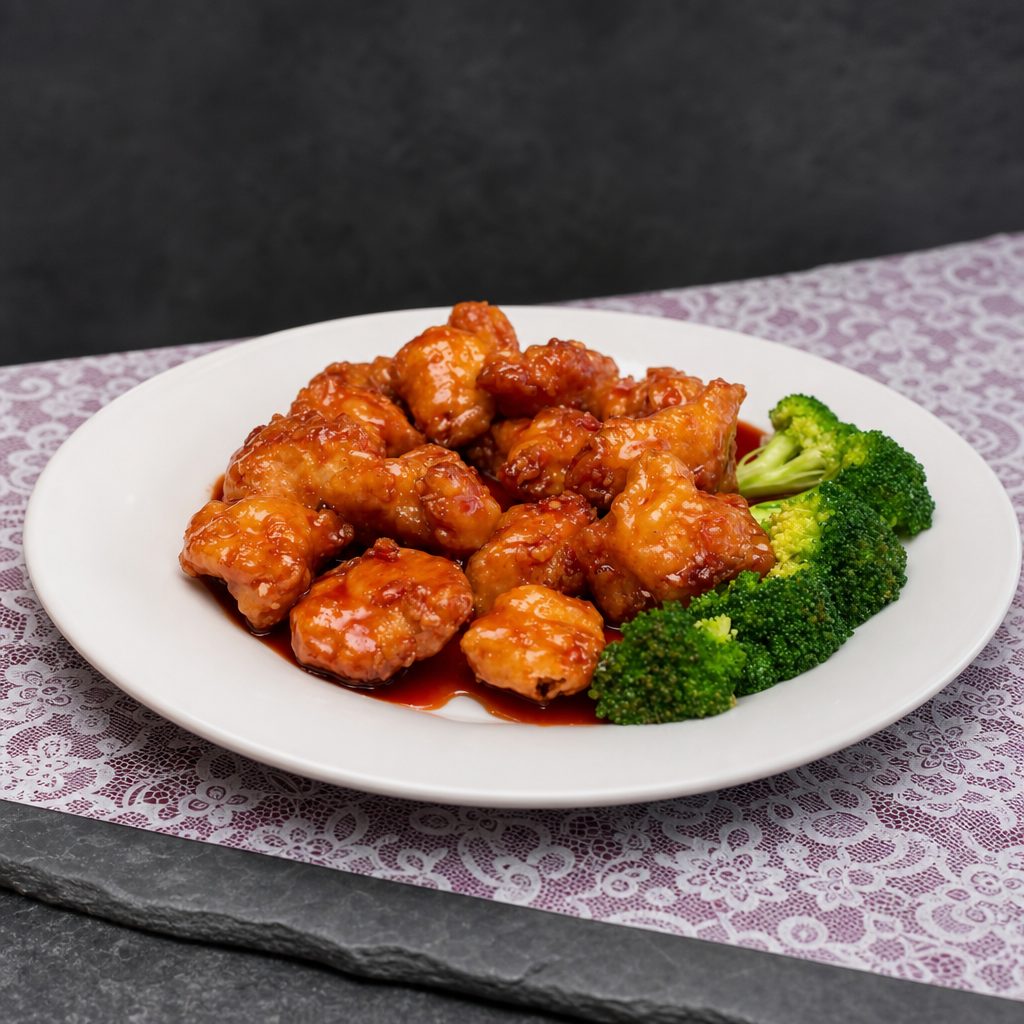 General Tso’s Chicken.