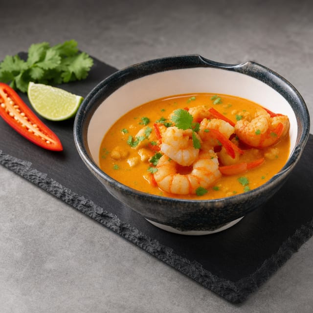 Tom Yum Goong Soup.