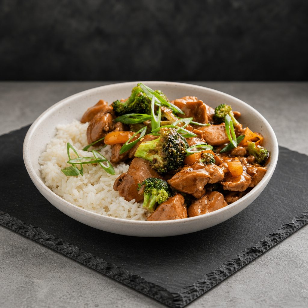 Chicken with Broccoli (Lunch).