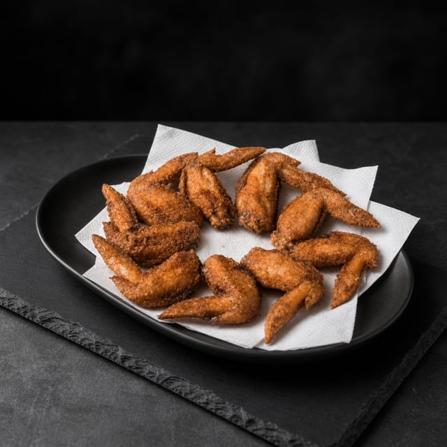 Fried Chicken Wings (8).