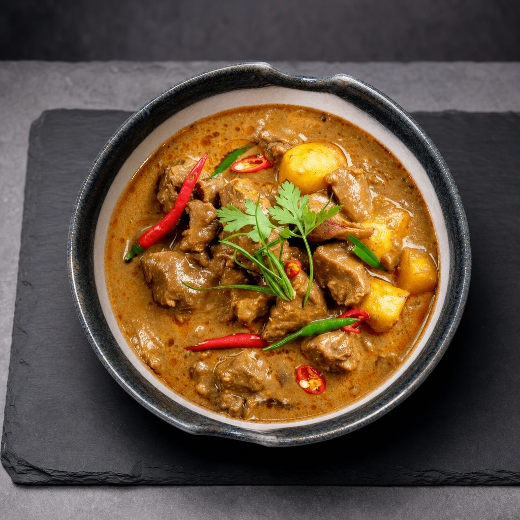 Masaman Curry Beef (Lunch).
