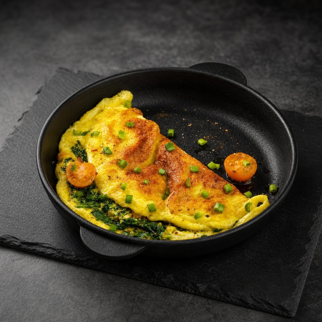 Chicken or Pork Egg Foo Young.