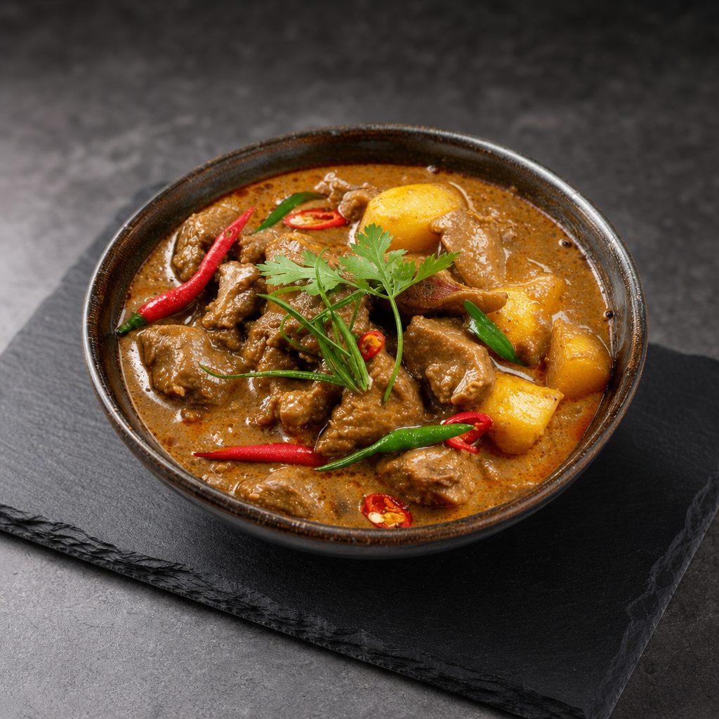 Masaman Curry Beef.