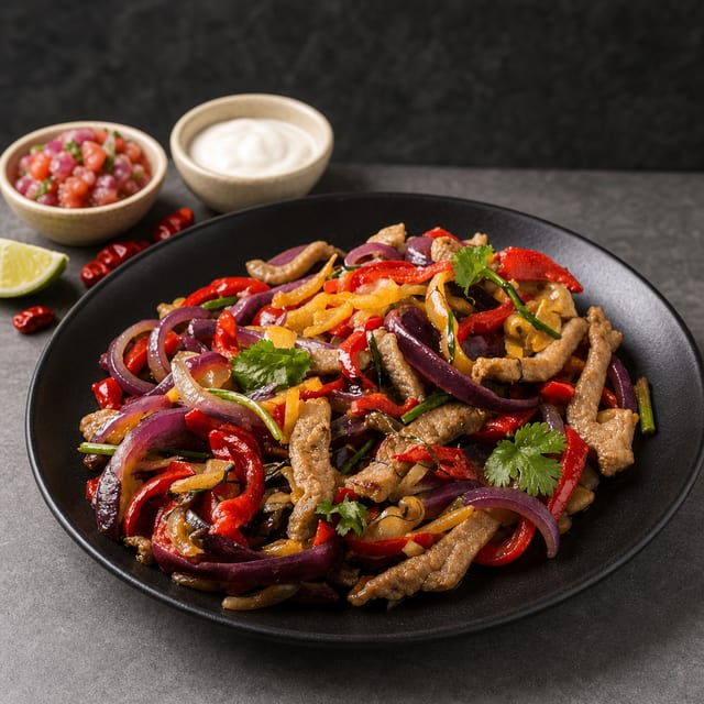 Roast Pork with Vegetables.