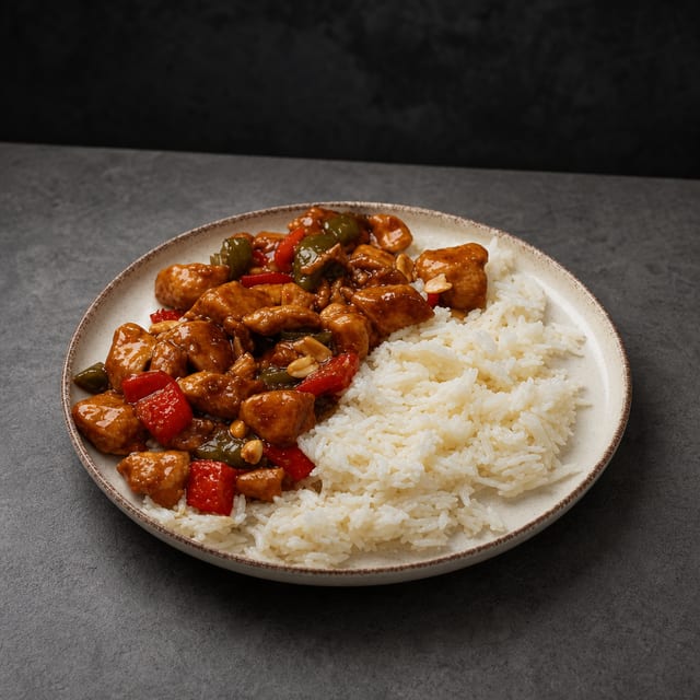 Kung Po Chicken.