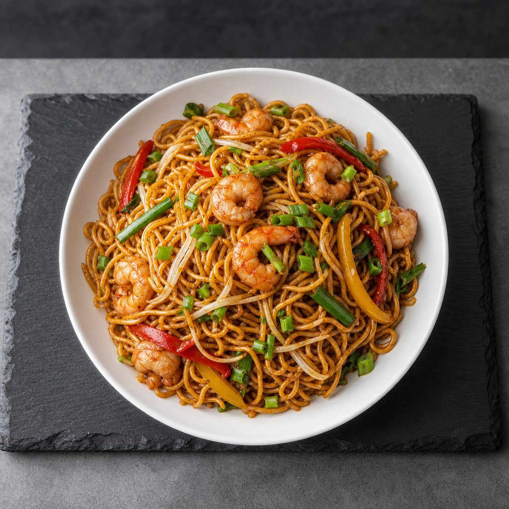 Shrimp Chow Mein.