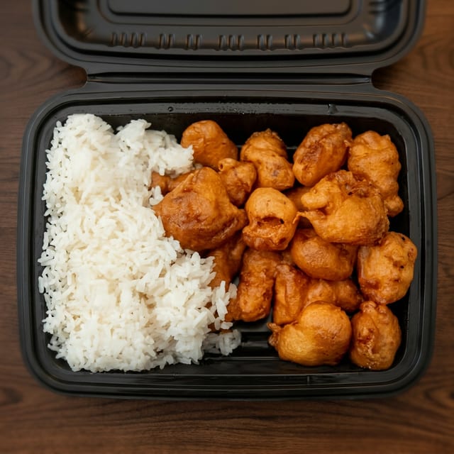 Sweet & Sour Chicken.