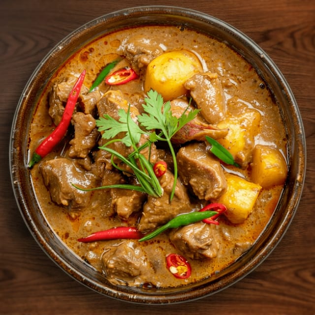 Masaman Curry Chicken.