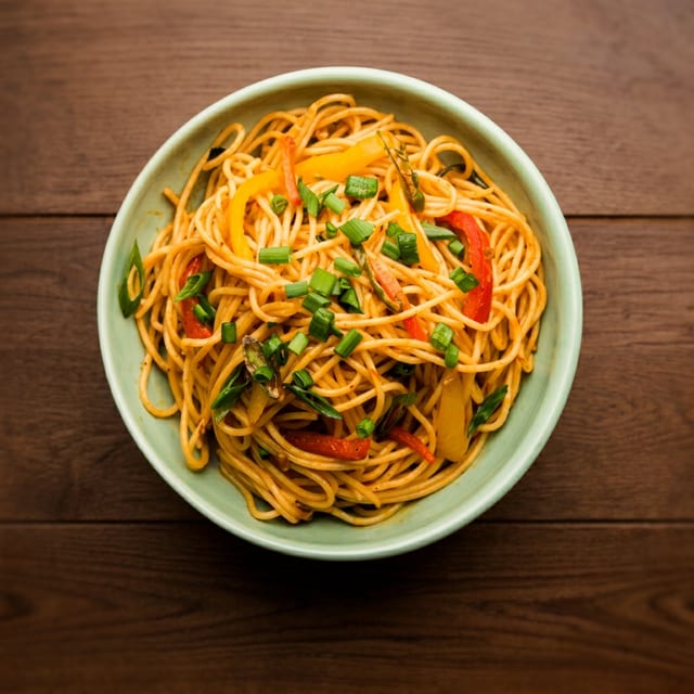 Roast Pork Chow Mein (Lunch).