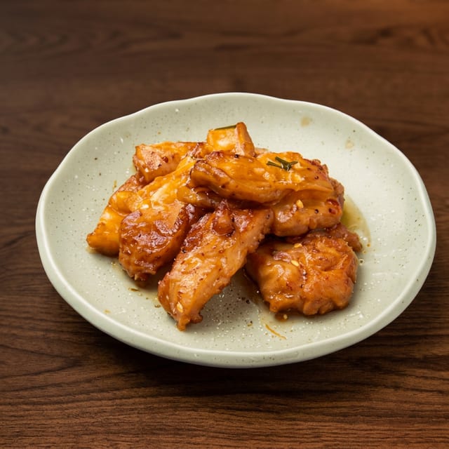 Honey Garlic Chicken.