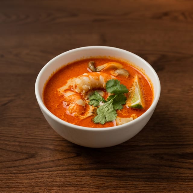 Tom Yum Gai Soup.