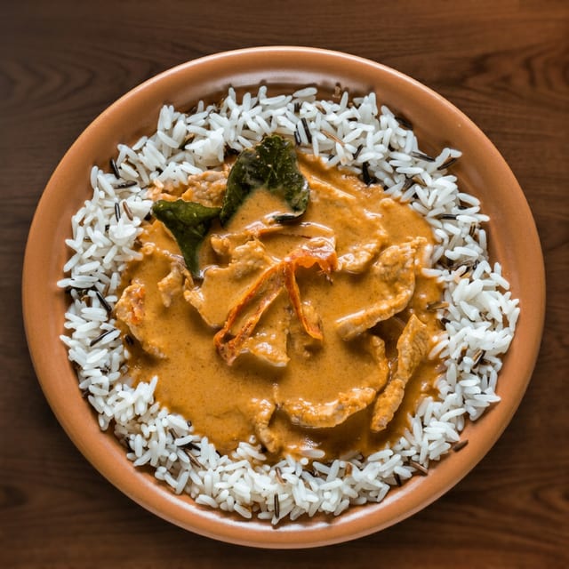 Panang Curry Chicken or Beef.