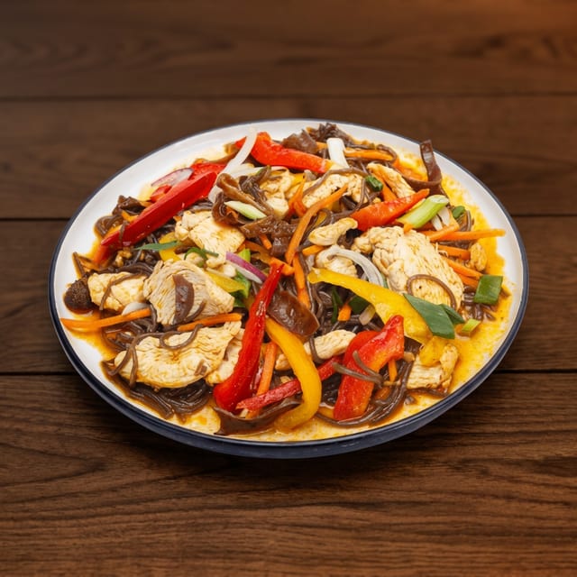 Chicken with Vegetables (Lunch).