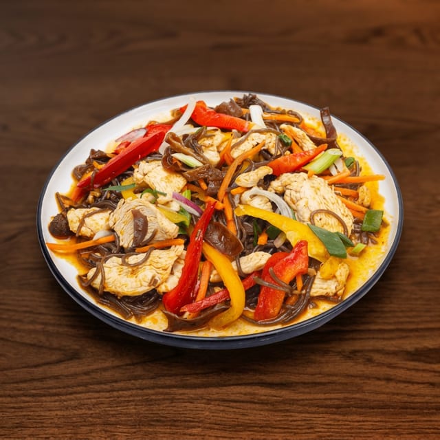 Chicken with Vegetables.