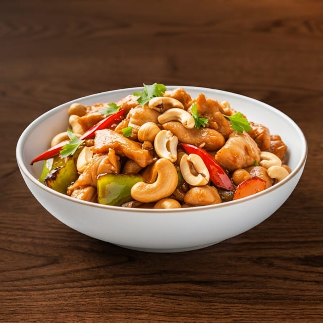 Cashew Chicken.