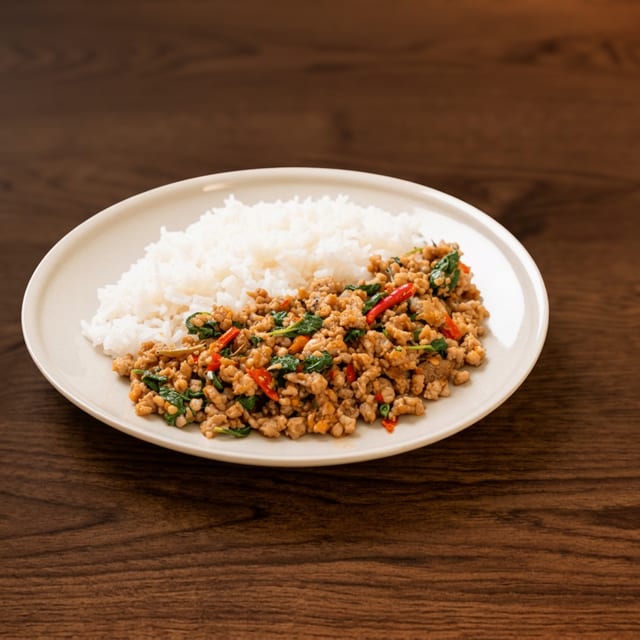 Basil Chicken (Lunch).