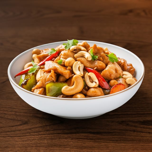 Cashew Chicken.