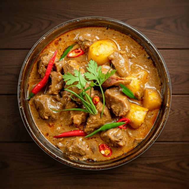 Masaman Curry Chicken (Lunch).