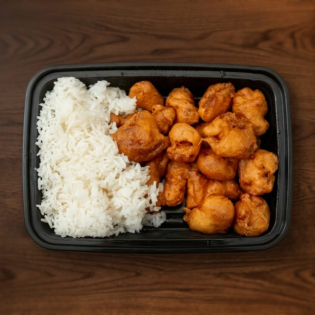Sweet & Sour Chicken.