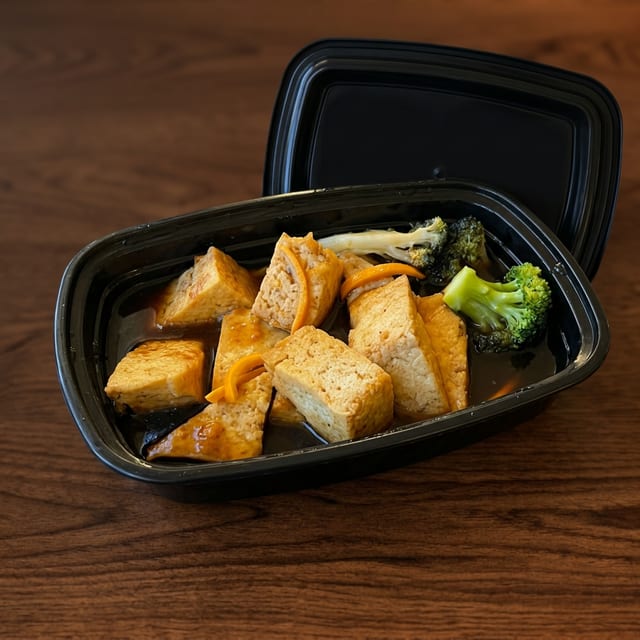 Orange Tofu.